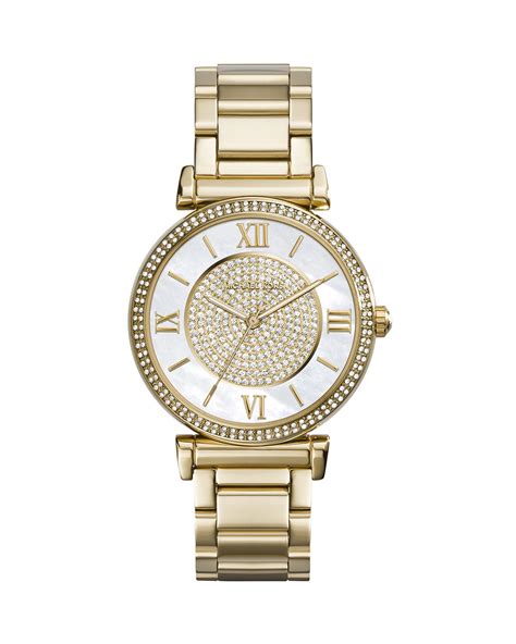 michael kors caitlin watch|Catlin Gold.